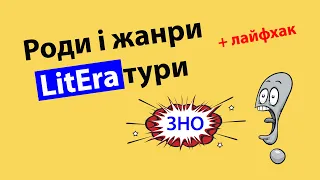 Роди і жанри літератури | Підготовка до ЗНО з української літератури