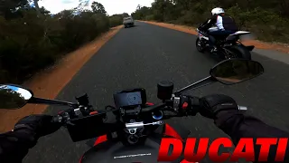 Ducati StreetFighter V4S & BMW S1000rr - Hill Run