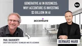 Generative AI In Business: Why Accenture Is Investing $3 Billion In AI