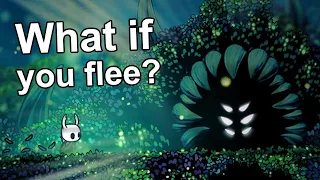 What if you flee from The Hunter? | Hollow Knight Meme #Shorts
