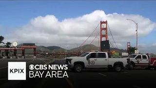 Golden Gate Bridge eerily quiet as CHP works to clear protesters and reopen span