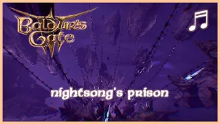 BALDUR'S GATE 3 Nightsong Prison Music 1 | Unofficial Soundtrack