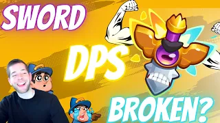 Is Max SWORD Dps strong enough to beat Inquisitor Clock? | Rush Royale