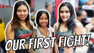 Our First Fight! | Rage Fight Academy Pattaya | Live Muay Thai Fighting