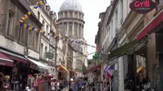 Boulogne-sur-Mer Cote d'Opale (France) - walk / Faites une visite HD