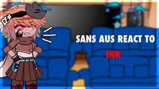 Sans AUS React To Ink {} READ DESC {} Stario?!