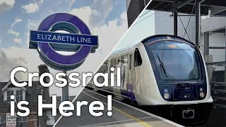 The Elizabeth Line is FINALLY OPEN! | Crossrail Opening Day