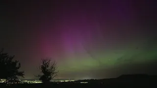 Northern Lights in southern Germany viewing experience