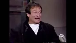 Robin Williams Letterman 1988