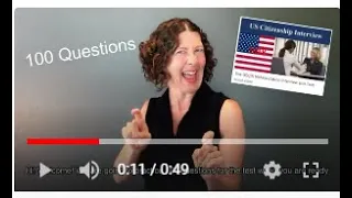 ASL 100 Questions U.S. Citizenship Exam INTRO