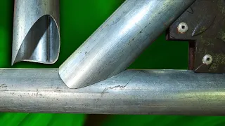 BEST & EASY WAY to 45 DEGREE PIPE JOINTS | without cut off MACHINE