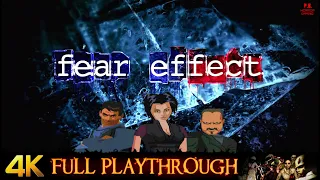 Fear Effect | 4K | Full Game Longplay Walkthrough No Commentary