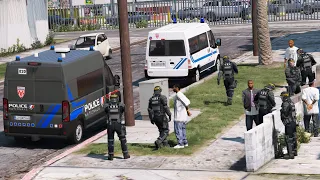 [GTA 5] LES CRS CONTRÔLENT LA CITÉE - POLICE | LSPDFR #994