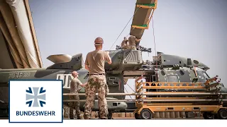 Demontage NH-90 | Embedded Community Mali | Bundeswehr