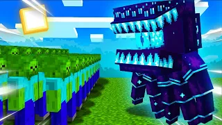 Rise to Fall Of The COSMIC MONSTER In Minecraft!