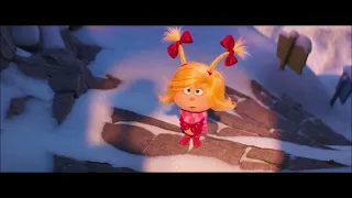 The Grinch 2018 Cindy Lou Who inverts the Grinch Scene