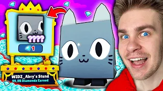 MÓJ WIDZ SPRZEDAJE ⚠️ NOWY TITANIC CAT* 🐱✅ za 1 DIAMENT 💎 w PET SIMULATOR X?! 😱