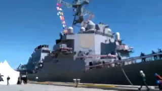 USS Porter arrives in Rota, Spain