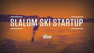 How to Water Ski | Getting up on a Slalom Ski