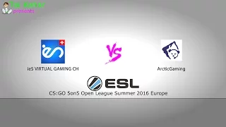 Highlights | ieS.ch vs. ArcticGaming | 5on5 Open League Summer 2016 Europe