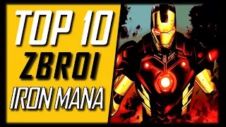 TOP 10 NAJPOTĘŻNIEJSZYCH Zbroi Iron Mana [Radioaktywny Top]