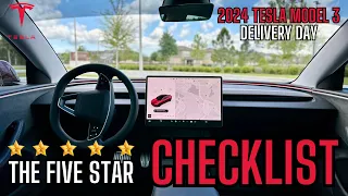 RISKY Tesla Delivery Day MISTAKES! - 2024 Tesla Model 3 Highland (Long Range)