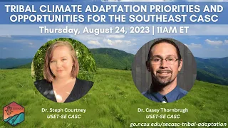 Tribal Climate Adaptation Priorities and Opportunities for the Southeast CASC