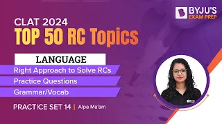 CLAT 2024 English RC | Language Questions | Passage 14 | CLAT English Preparation