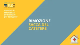 Rimozione sacca del catetere