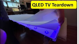 QLED TV teardown and analysis