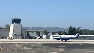 Very short takeoff by Pilatus pc 12