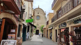 Калелья июль 2020, провинция Барселона,лучшее место в Каталунии, пляжи, магазины,интересные места...