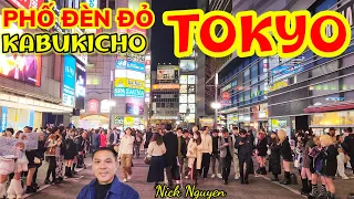 TOKYO VỀ ĐÊM NÁO NHIỆT - KHÁM PHÁ KHU PHỐ ĂN CHƠI BẬC NHẤT NHẬT BẢN KABUKICHO || Nick Nguyen