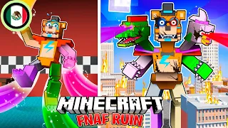 SOBREVIVÍ 100 DÍAS como un FNAF Ruin en MINECRAFT HARDCORE!