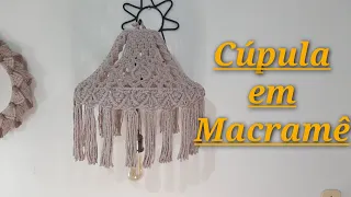 Cúpula em Macramê