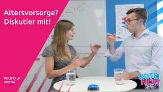 Polittalk digital: Altersvorsorge