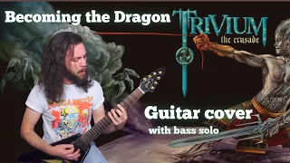 Becoming the Dragon - Trivium guitar cover w/bass solo | Gibson Flying V 7 string & Dean MKH ML