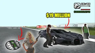 Hidden $19 Million Dollar Bugatti Car Location In GTA San Andreas (Secret Place)