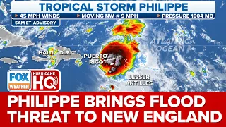 NHC: Philippe's Primary Impact To New England, Atlantic Canada Would Be Rain