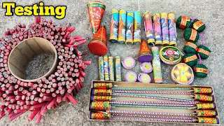 Different types of crackers testing | unique crackers | patakhe | crackers | pataka | pataka video