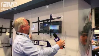 InfoComm 2018: Mount-It Shows MI-372 Pull Out Mount With 41-Inch Extension for Hospitality Market