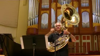 The Sousaphone, by Quentin Ashlyn, arr. Joseph Green, played by Dr. James Gourlay, sousaphone