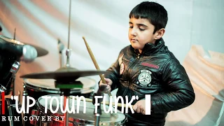 Mark Ronson - Uptown Funk ft. Bruno Mars Drum Cover by 6-Year-Old Student 'Devansh Kapur',