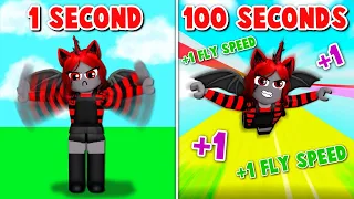 Fly EVERY SECOND! | Roblox