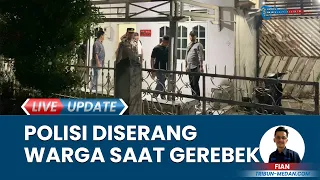 Kronologi Polisi Diserang Warga Saat Gerebek Asrama TNI AD di Medan, Mobil Sampai Dirusak