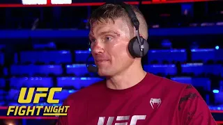 Stephen Thompson on his battle vs. Kevin Holland: I said sorry after hitting him 🤣 | UFC Post Show