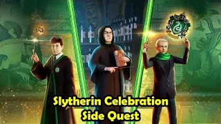 Slytherin Celebration Side Quest Harry Potter Hogwarts Mystery