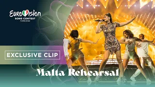 Emma Muscat - I Am What I Am - Exclusive Rehearsal Clip - Malta 🇲🇹 - Eurovision 2022