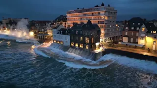 Grande Marée à Saint Malo, Octobre 2023