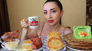 ЗАБРОСИЛА СПОРТ ?? 😎 Завтрак 🍳 Мукбанг Ayka Emilly